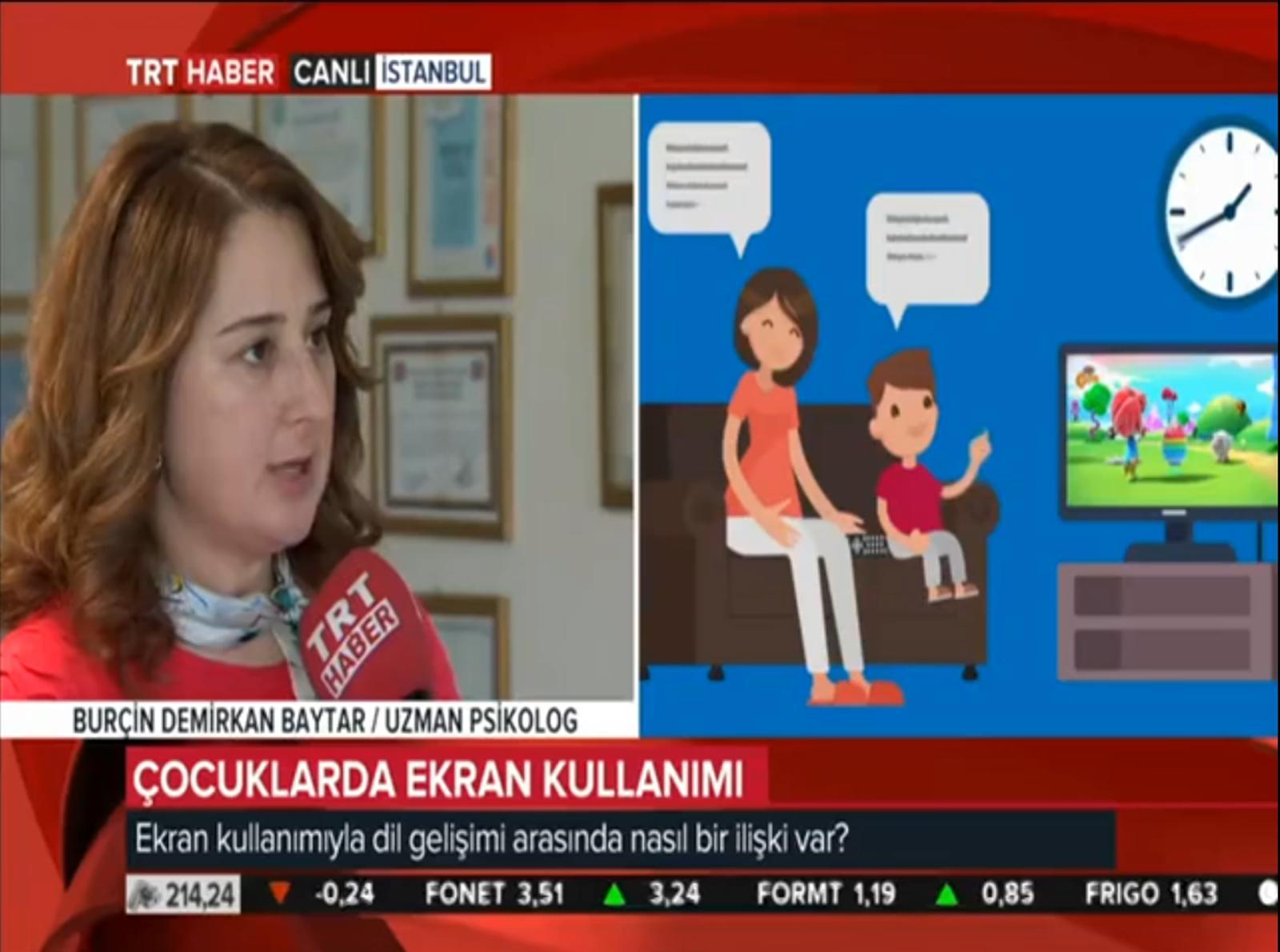 TRT ANA HABER ''Çocukların Bilgisayar, Tablet, Telefon Ve Televizyon Kullanımı
