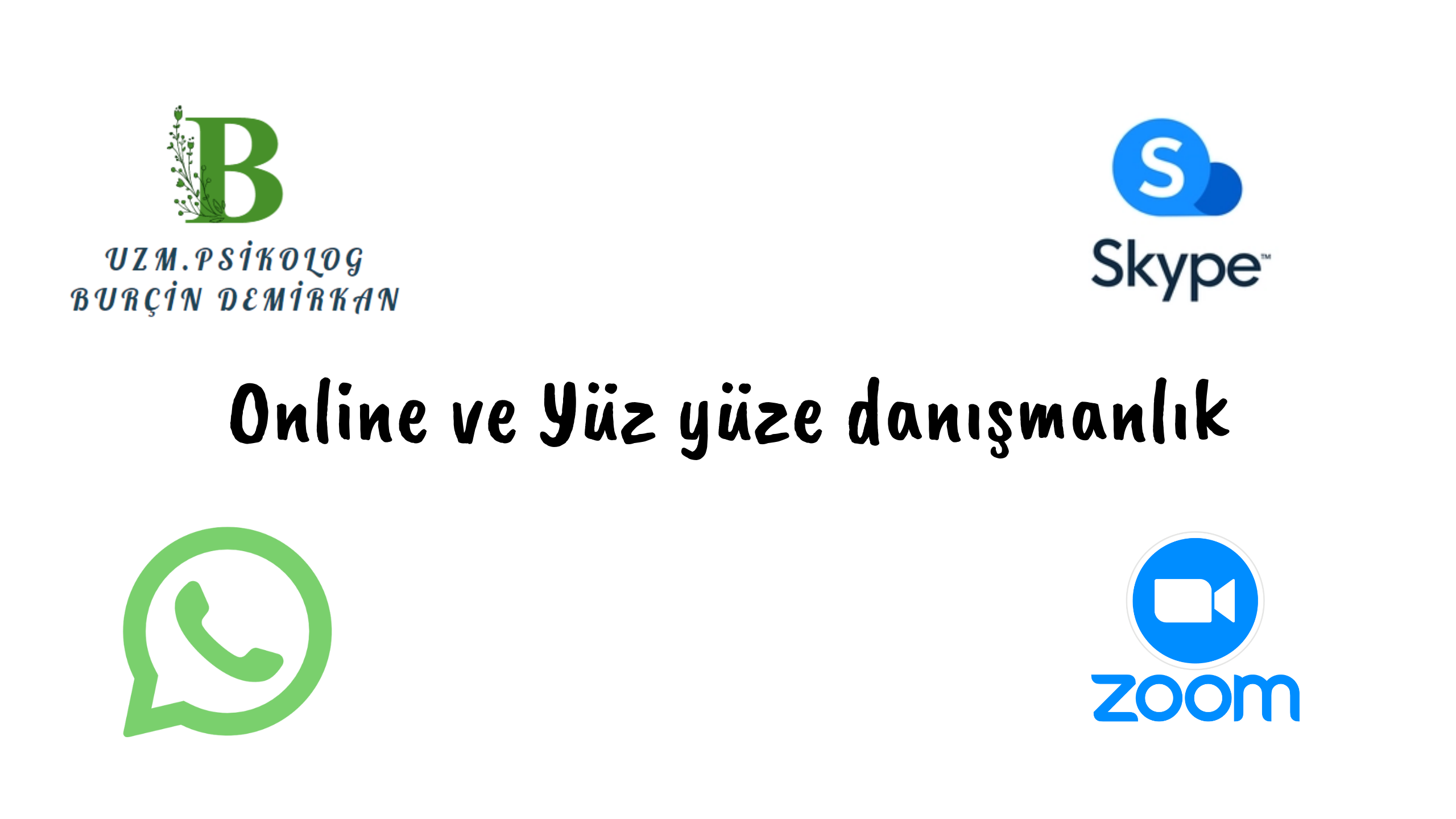 Online ve Yüz Yüze Danışmanlık